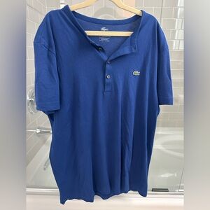 Men’s Lacoste Henley T-shirt